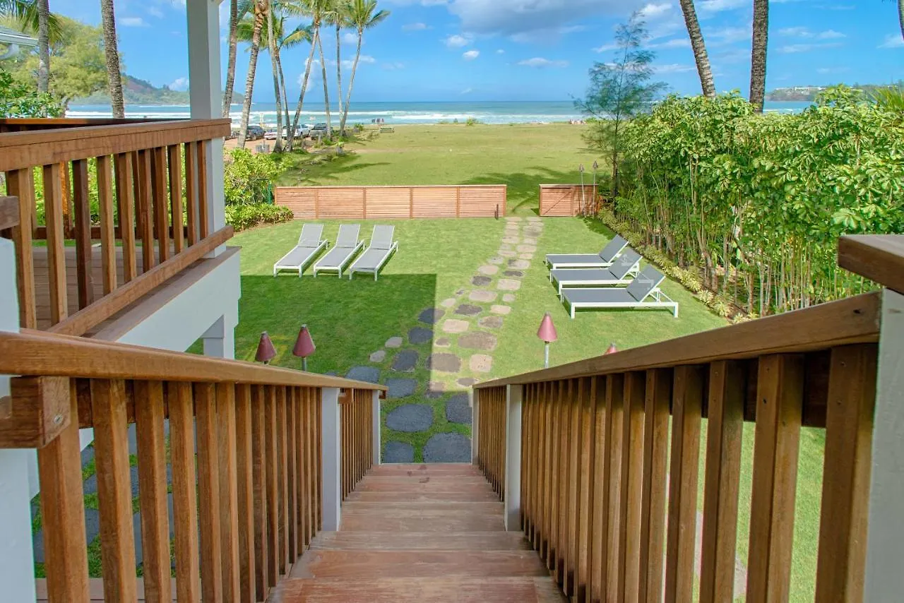 Hanalei Beachfront Home Дом отдыха