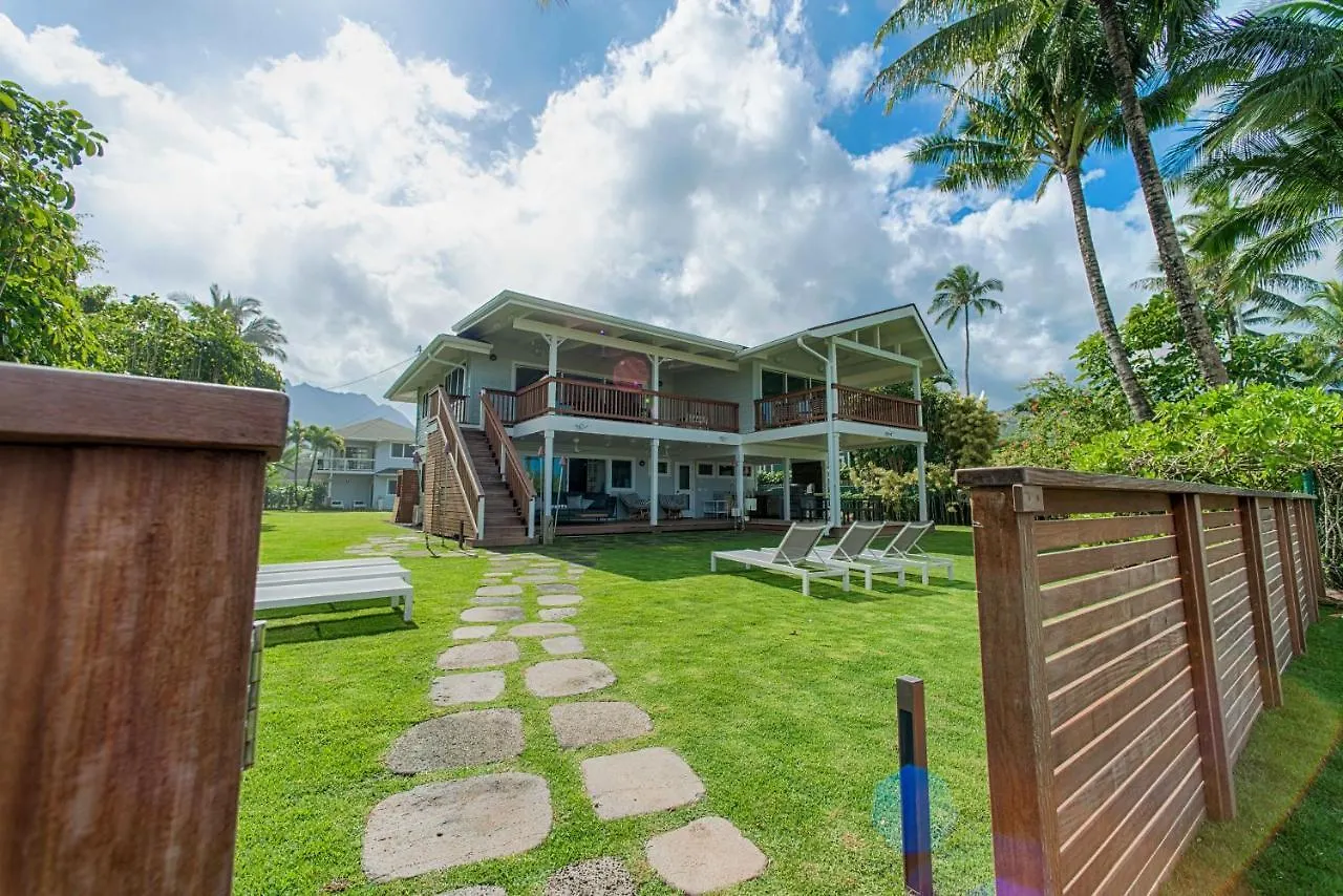 Hanalei Beachfront Home