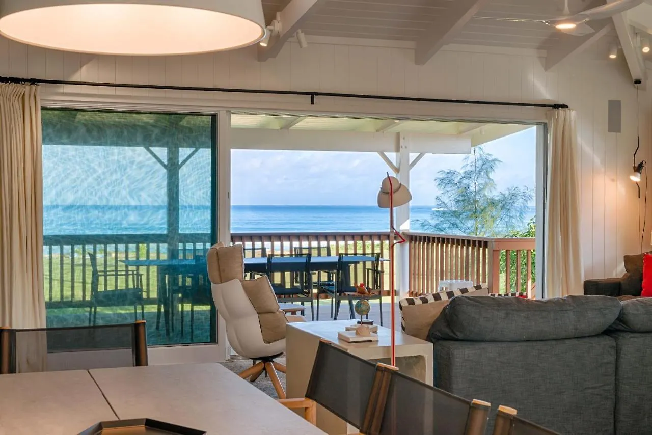 Hanalei Beachfront Home 0*,